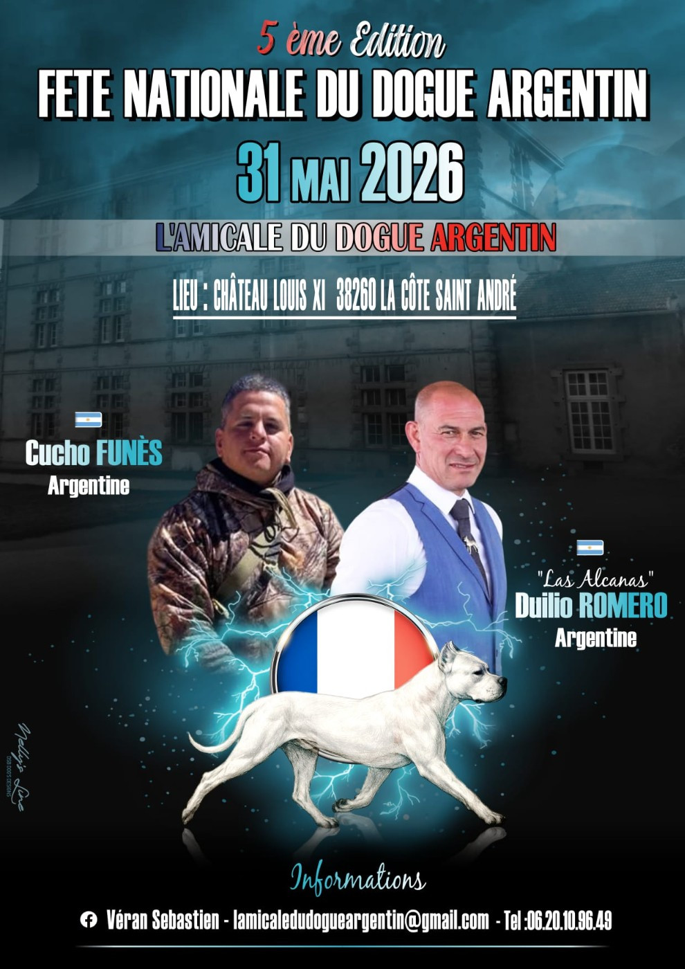 5ème FETE NATIONALE DU DOGUE ARGENTIN